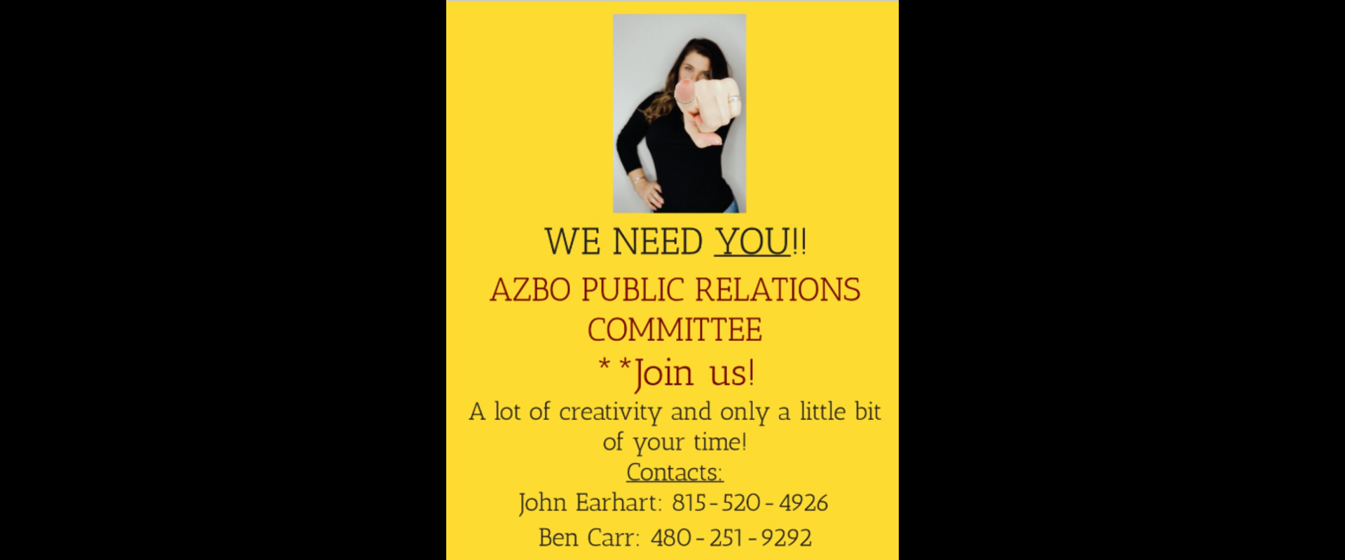 Join the Public Relations Committee!