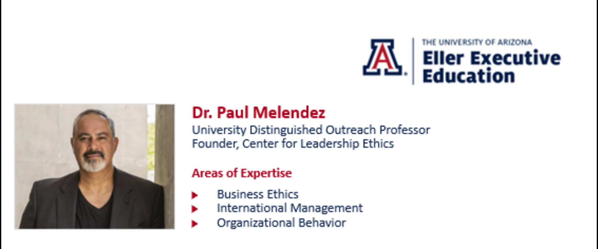 Special Opportunity! Dr. Paul Melendez to join our Spring Institute! Friday, 04-11-25